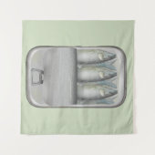 Tenture Sardines dans une boîte (Devant (Horizontal))