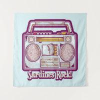 Sardines Rock Funny 80's Stéréo