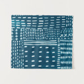 Tenture Sashiko Stitches (Devant (Horizontal))