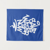 Tenture Sauvez l'eau maintenant (Devant (Horizontal))