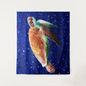 Tenture Sauvez les tortues marines (Devant)