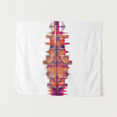 Tenture Savannah USA Skyline (Devant (Horizontal))