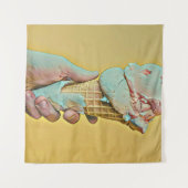 Tenture Saveur de crème glacée (Devant (Horizontal))