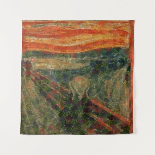 Tenture Scandale Avocado Fine Art Vegan Spoof (Devant)