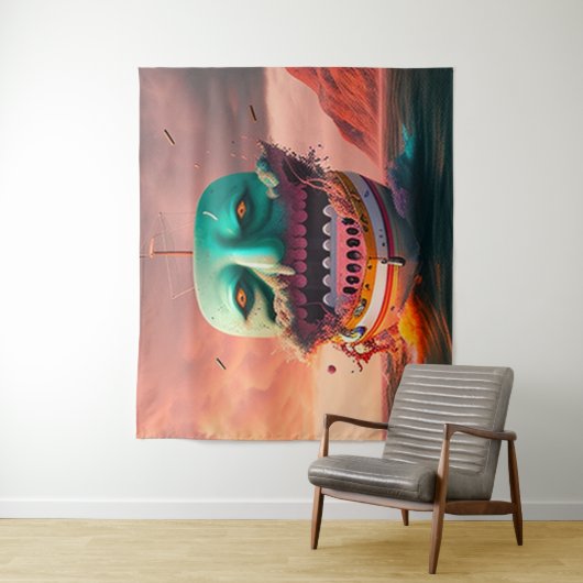 Tenture Scary (En situation)