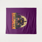 Tenture Scary House (Devant (Horizontal))