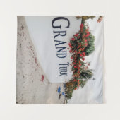 Tenture Scène De La Plage De Grand Turk (Devant (Horizontal))