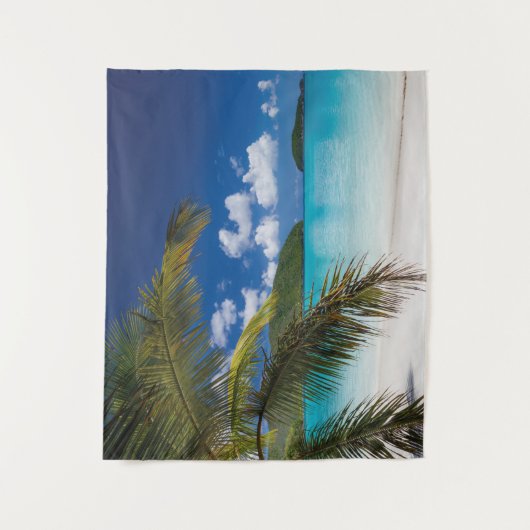 Tenture Scène De Plage Tropicale (Devant)