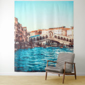 Tenture Scène de Venise Italie | Fond de papier peint mura (En situation)