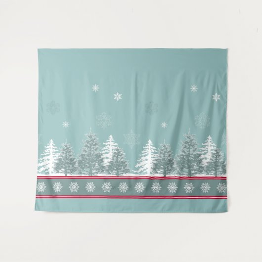 Tenture Scène hivernale (Devant (Horizontal))