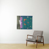 Tenture Scène Whimsical Butterfly Se Bien Bientôt (En situation (horizontale))