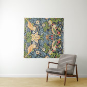 Tenture Schéma floral William Morris Strawberry Thief (En situation (horizontale))