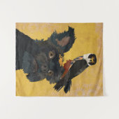 TENTURE SCHNAUZER & FAUCON (Devant (Horizontal))