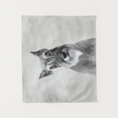 Tenture Schnauzer (géant) - Joli art original pour chien (Devant)