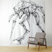 Tenture Sci-Fi Tapestry (En situation)