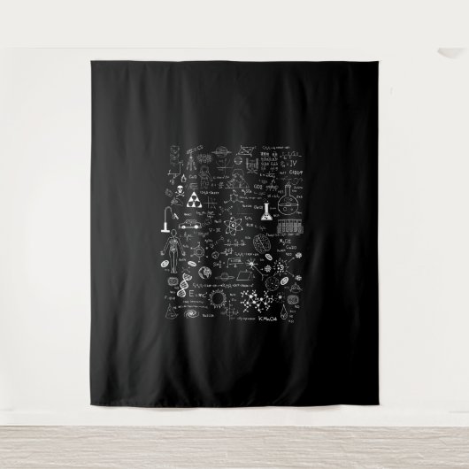 Tenture Science Physique Chimie Biologie Astronomie (Devant)