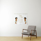 Tenture Scintille Petite Étoile Bébé Jumeaux Garçons Ethni (En situation (horizontale))