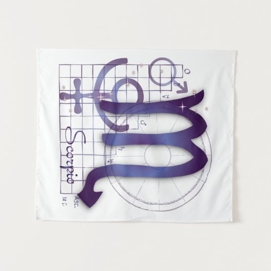 Tenture Scorpio (Devant (Horizontal))