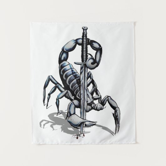 Tenture Scorpion, illustration 3D iPad Pro Cover (Devant)