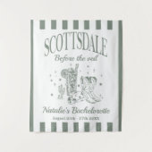 Tenture Scottsdale Bache Party personnalisé avant le voile (Devant)