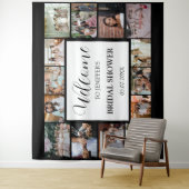 Tenture Script de bienvenue pour la douche de mariage Coll (En situation)