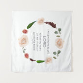 Tenture Scripture, Psaume 9, All Your Wonderful Deeds LORD (Devant (Horizontal))