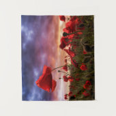 Tenture Se rappeler le champ de | des pavots (Devant)