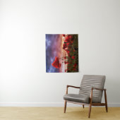 Tenture Se rappeler le champ de | des pavots (En situation)