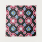 Tenture Seamless abstract pattern with the image of oval g (Devant (Horizontal))