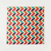 Tenture Seamless geometric pattern with zigzags background (Devant (Horizontal))