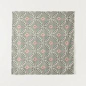 Tenture Seamless japanese vintage pattern on texture backg (Devant (Horizontal))