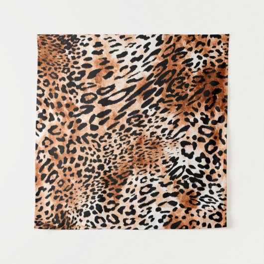 Tenture Seamless leopard pattern, african animal print (Devant)