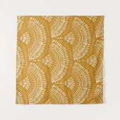 Tenture seamless repeat, abstract bohemian geometric patte (Devant (Horizontal))
