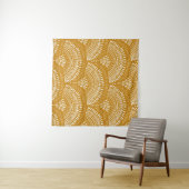 Tenture seamless repeat, abstract bohemian geometric patte (En situation (horizontale))