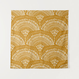 Tenture seamless repeat, abstract bohemian geometric patte