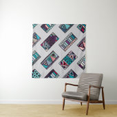Tenture Seamless vintage pattern. geometrical background w (En situation (horizontale))