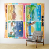 Tenture Séances Formation pédagogique Salle de classe (En situation (horizontale))