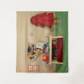 Tenture secrétaire tabby kitten (Devant)