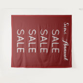 Tenture Semi Annual Sale Retail Banner Customizable Mall (Devant (Horizontal))