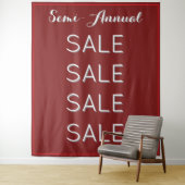 Tenture Semi Annual Sale Retail Banner Customizable Mall (En situation)