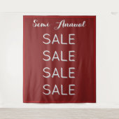 Tenture Semi Annual Sale Retail Banner Customizable Mall (Devant)