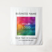 Tenture Séminaire de réception du logo d'entreprise person (Devant)