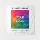 Tenture Séminaire d'événements personnalisés Modèle de log (Devant)