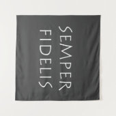Tenture Semper Fidelis (Devant (Horizontal))