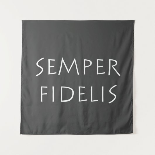 Tenture Semper Fidelis (Devant)