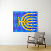 Tenture Sept Esprits de Messie (En situation (horizontale))