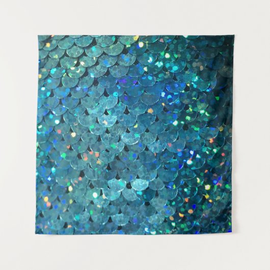 Tenture Séquins Sparkle : Macro Abstrait Arrière - plan (Devant (Horizontal))