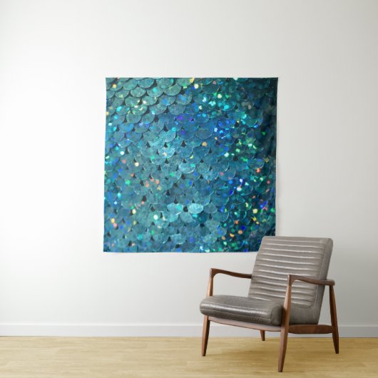 Tenture Séquins Sparkle : Macro Abstrait Arrière - plan (En situation (horizontale))
