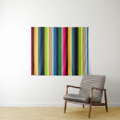 Tenture Serape de couverture traditionnelle mexicaine (En situation (horizontale))