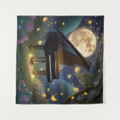 Tenture Serenade Lune #3 (Devant (Horizontal))